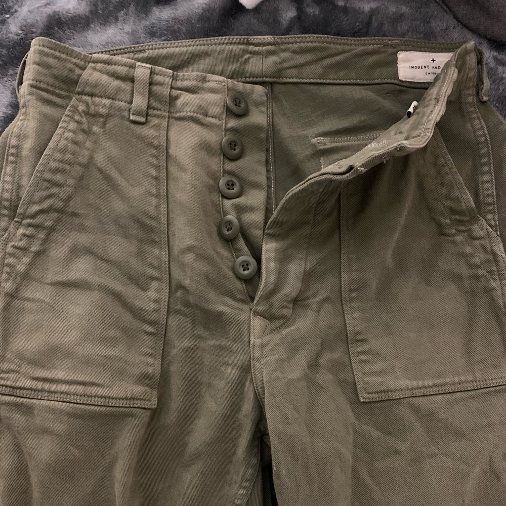Imogene + Willie military trouser (palmore utility pant)